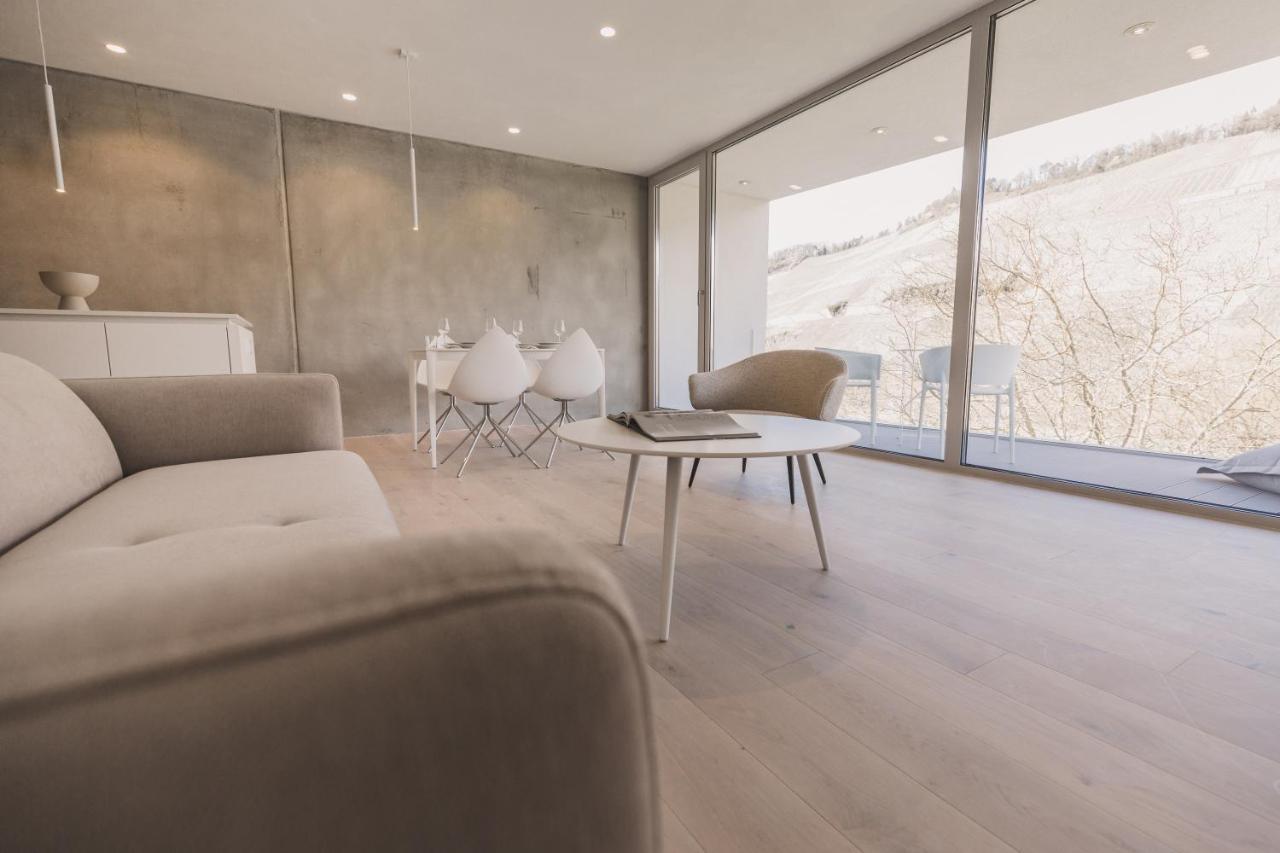 Steillage - Design Moselsuiten Mit Panoramablick Und Spa Brauneberg Eksteriør billede